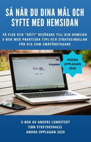 E-bok Så når du dina mål och syfte med din hemsida
