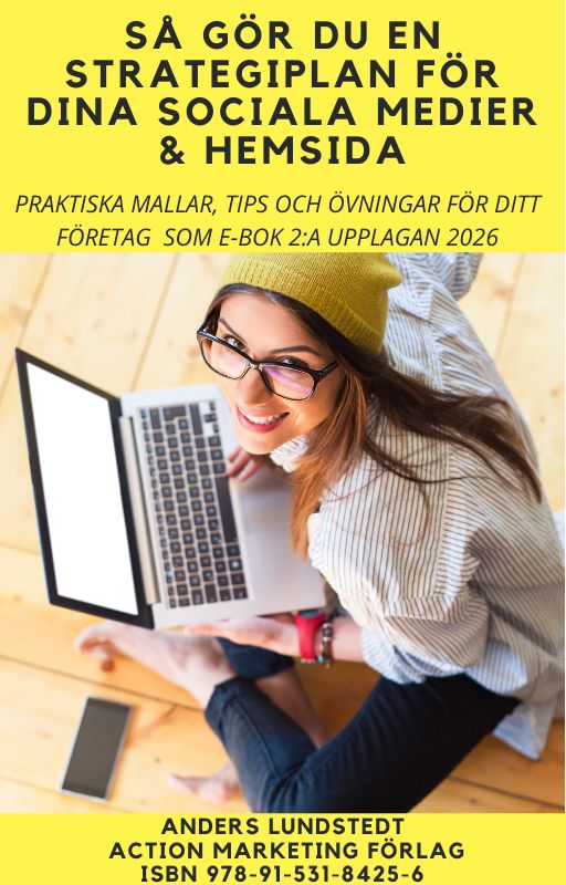 E-bok Så tar du fram en strategiplan för sociala medier och hemsida.